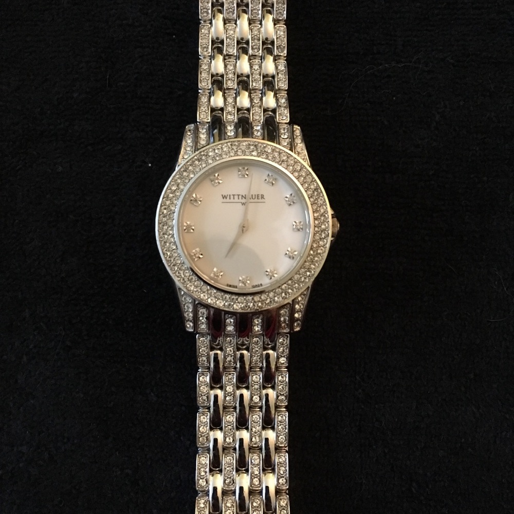 Wittnauer mens crystal watch